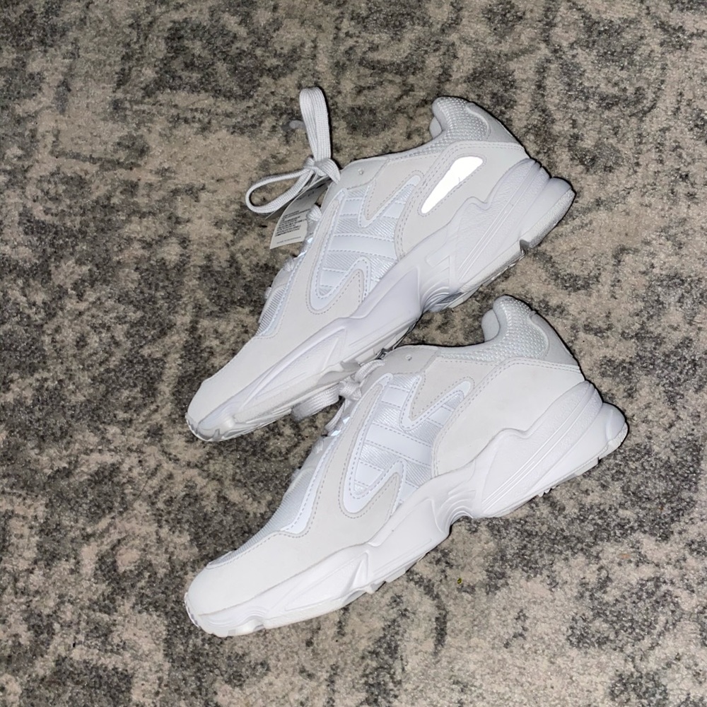 Adidas white sneakers